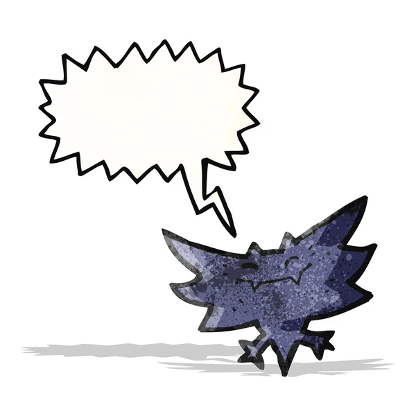 Kreslený halloween bat — Stockový vektor