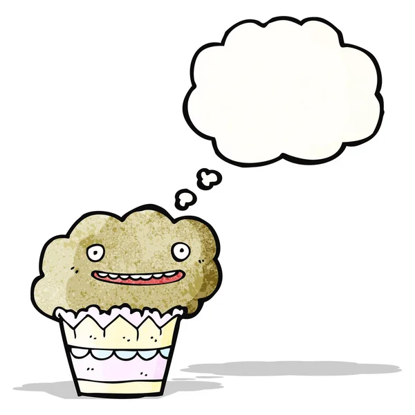 Cartoon muffin — Stockvector