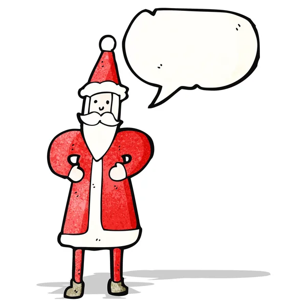 Dibujos animados Santa Claus — Vector de stock