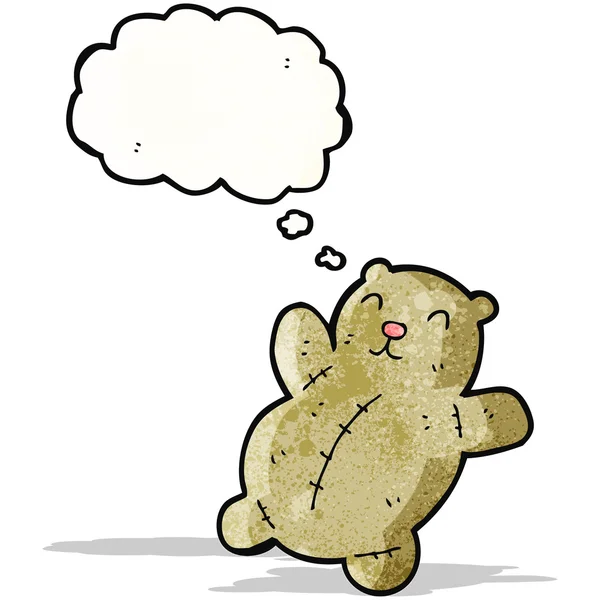 Vet teddy bear cartoon — Stockvector