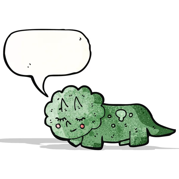 Tricératops dessin animé — Image vectorielle