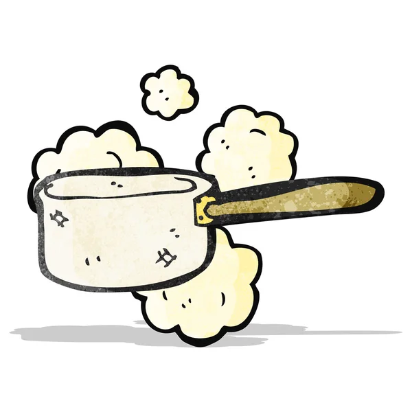 Vieux pan de cuisine dessin animé — Image vectorielle