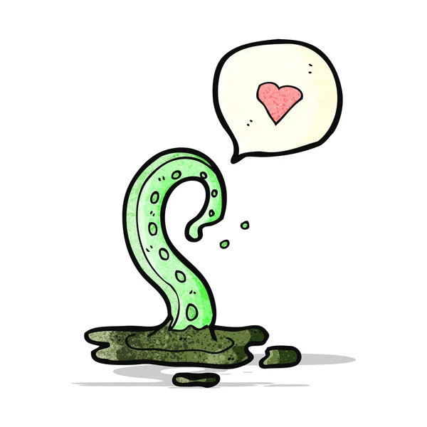Cartoon tentacle — Stock Vector
