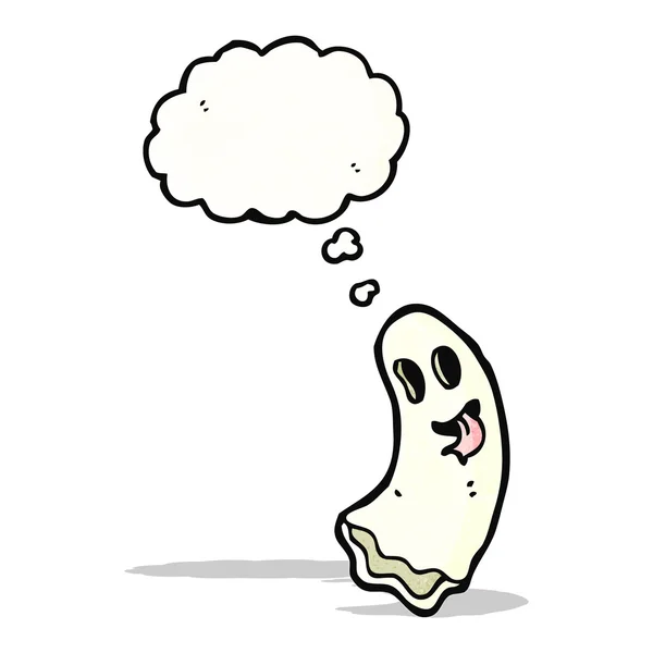 Cartoon spooky ghost — Stock vektor