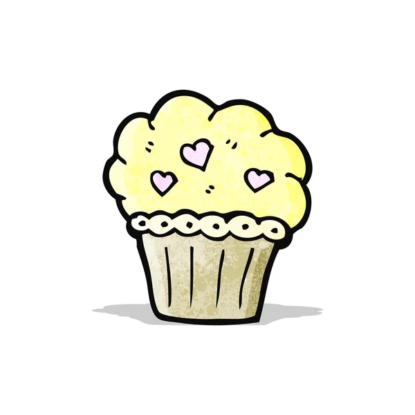 Cupcake dibujos animados — Vector de stock