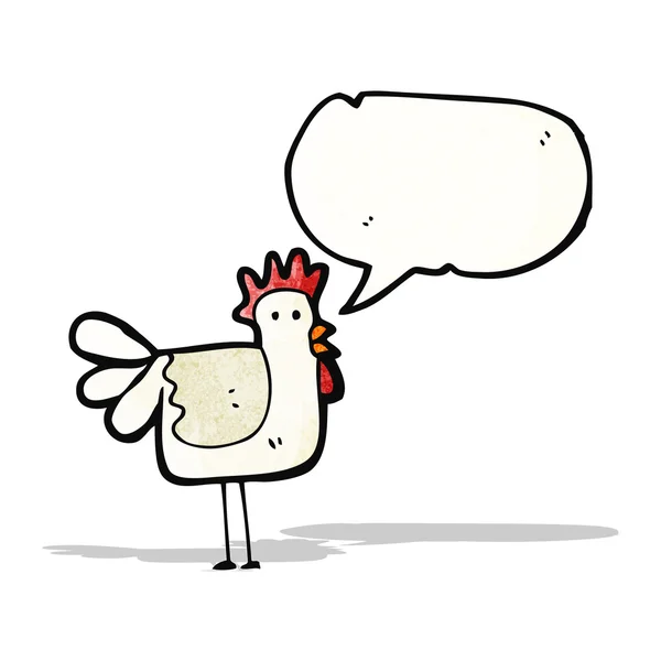Karikatür tavuk — Stok Vektör
