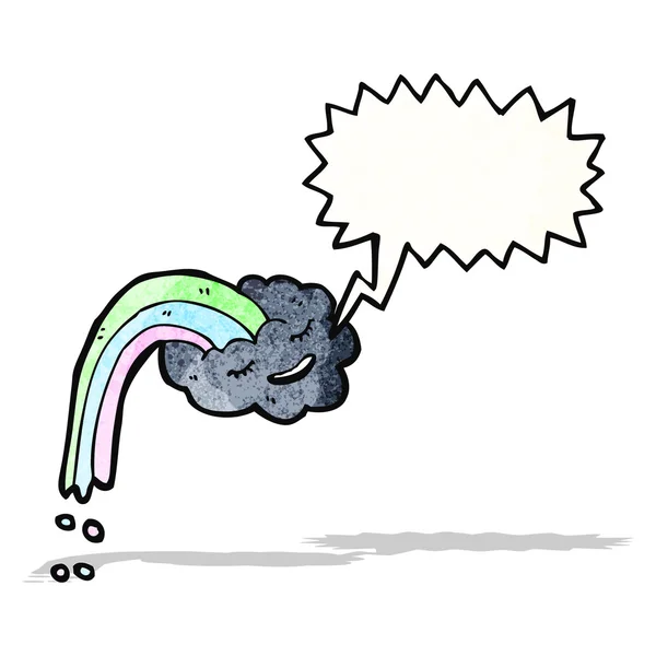 Kreslený dešťový mrak odvlhčovač — Stockový vektor
