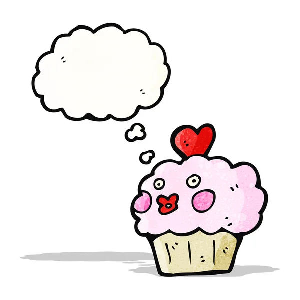 Cartoon muffin — Stockvector