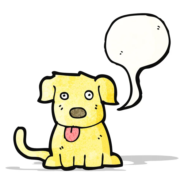 Pequeño perro de dibujos animados — Archivo Imágenes Vectoriales