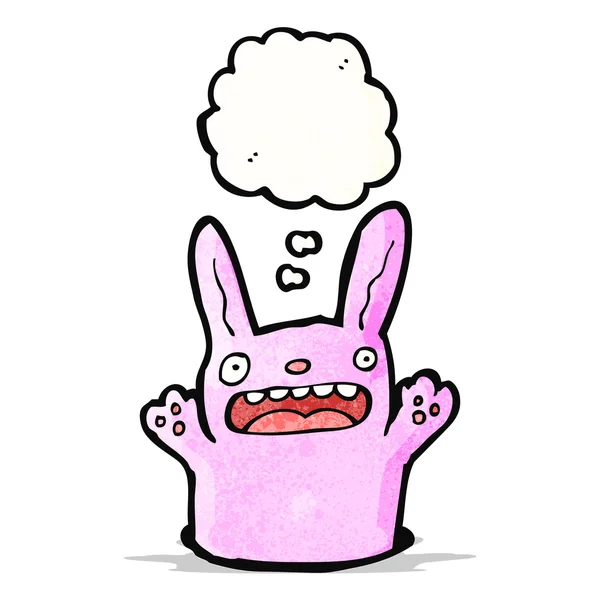 Śmieszne kreskówka królik — Wektor stockowy