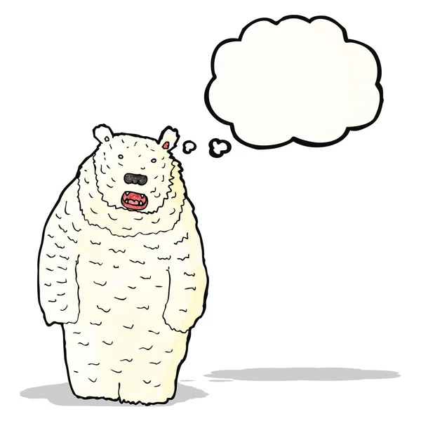 Desenhos animados de urso polar —  Vetores de Stock