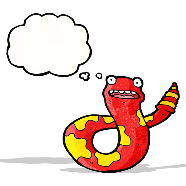 Serpent de bande dessinée — Image vectorielle