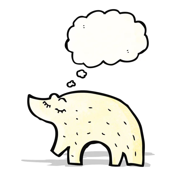Caricature ours polaire — Image vectorielle