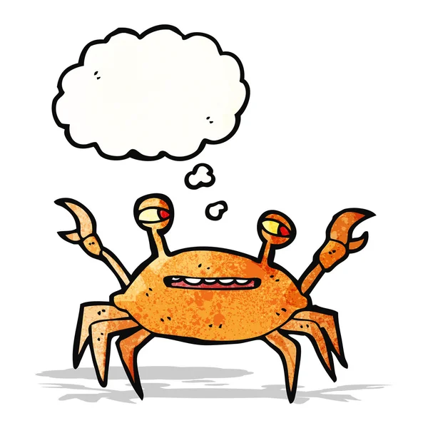 Tecknad krabba — Stock vektor