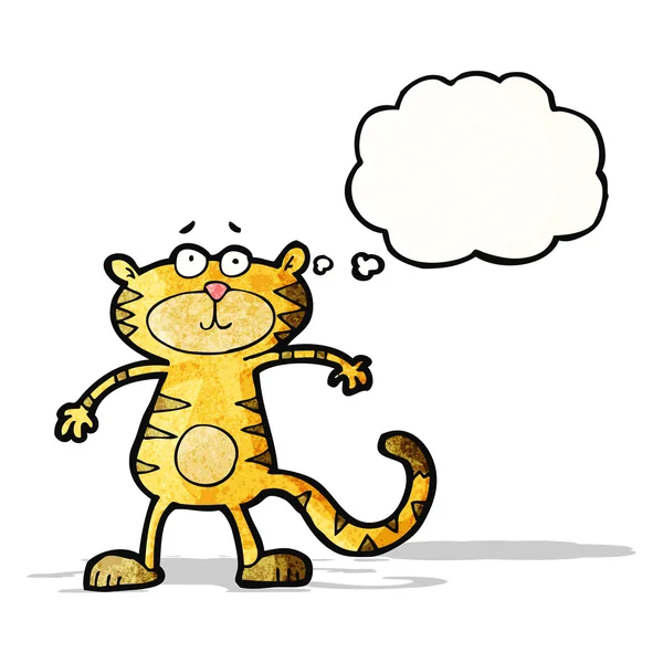 Cartoon tijger — Stockvector