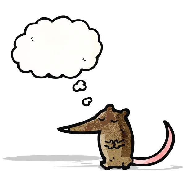 Cartone animato piccolo mouse — Vettoriale Stock