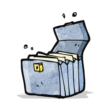iş dosyaları karikatür