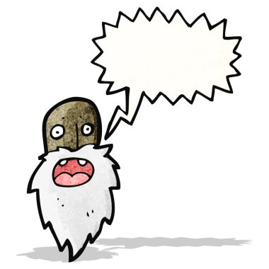 bağıran yaşlı adam çizgi film