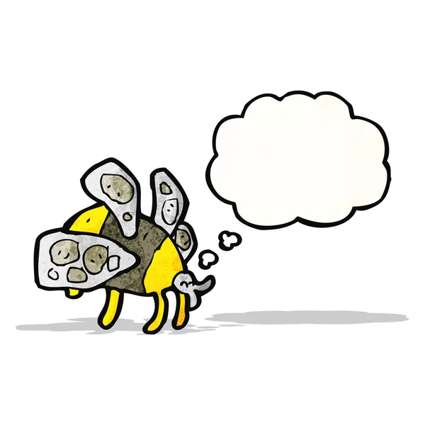 Cartoon bumble bee — Stock Vector