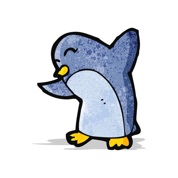 Pinguim dos desenhos animados — Vetor de Stock