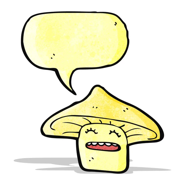 魔法蘑菇卡通人物 — 图库矢量图片
