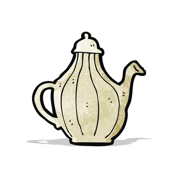 Cartoon teapot — Stock Vector