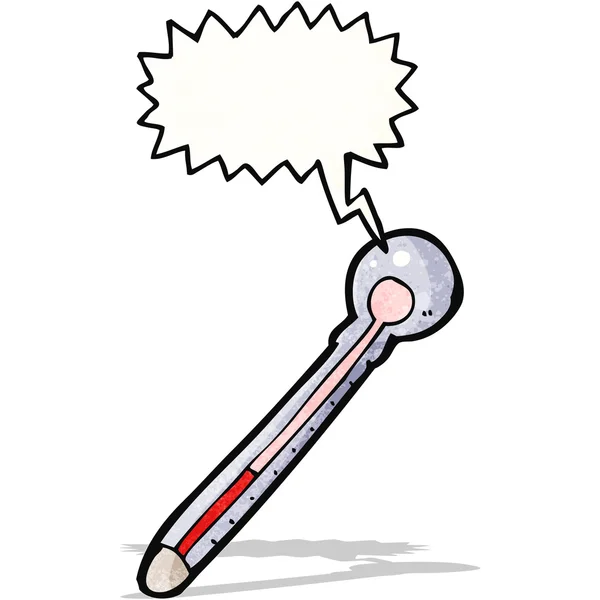 Cartoon-Thermometer — Stockvektor