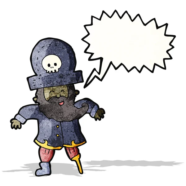 Карикатурный пират — стоковый вектор