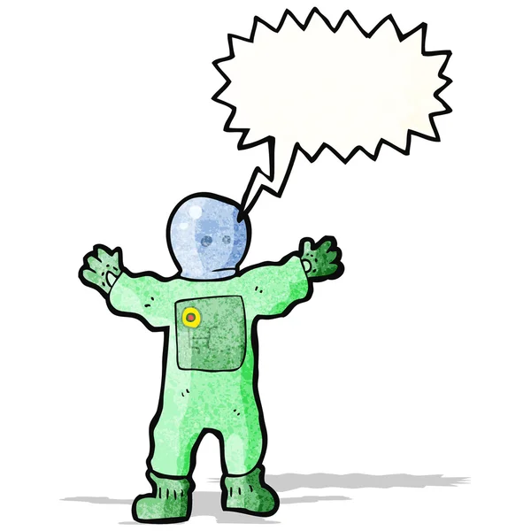 Spaceman kreskówka — Wektor stockowy