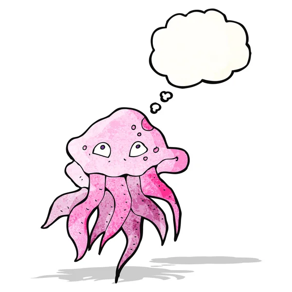 卡通水母 — 图库矢量图片