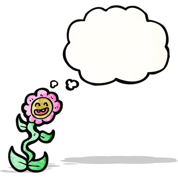 Kleine bloem cartoon — Stockvector