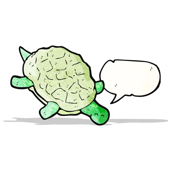 Cartoonschildkröte — Stockvektor