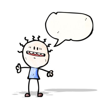 karikatür gergin adam