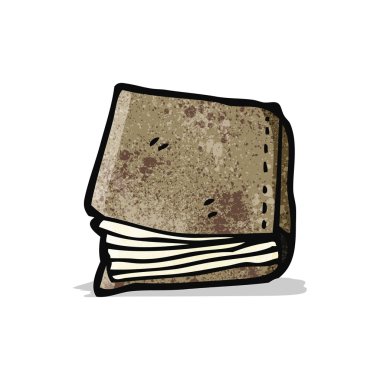 kapalı kitap çizgi film