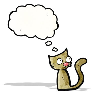 küçük karikatür kedi