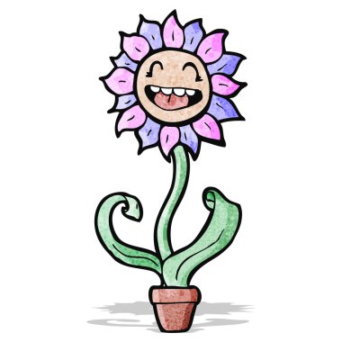 çiçek çizgi film karakteri