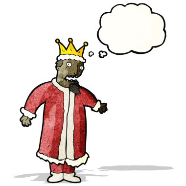 karikatür gergin Kral