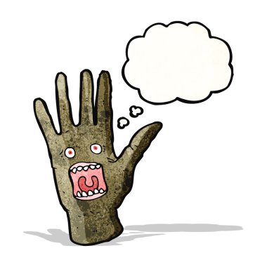 korkunç çığlık el çizgi film