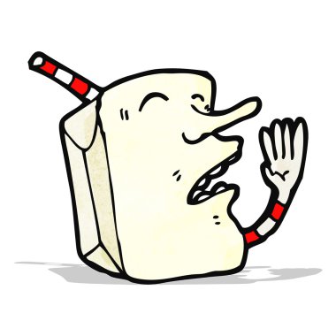 meyve suyu kutusu çizgi film karakteri