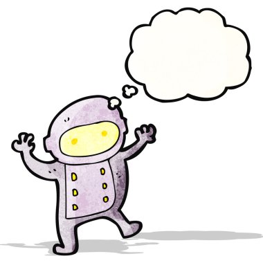 çizgi film uzay adamı