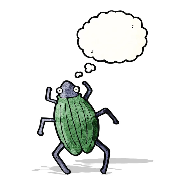 Gigantische bug cartoon — Stockvector