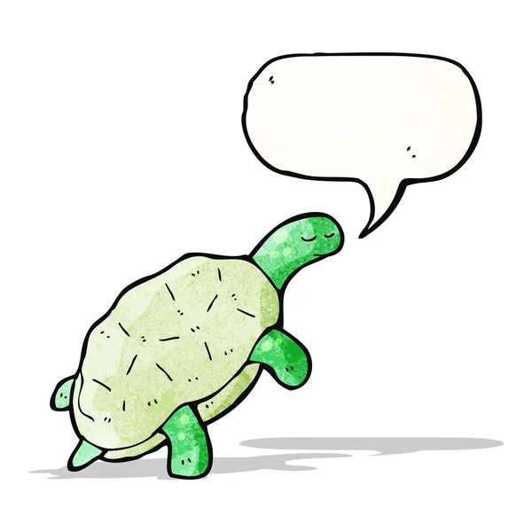 Tortue de bande dessinée — Image vectorielle