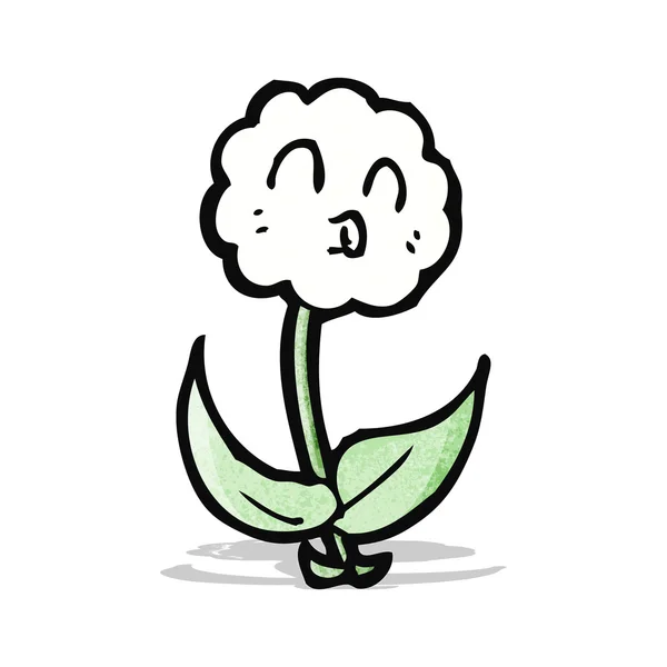 Cartoon dandelion — Stock Vector