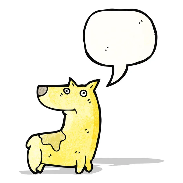 Dessin animé petit chien — Image vectorielle
