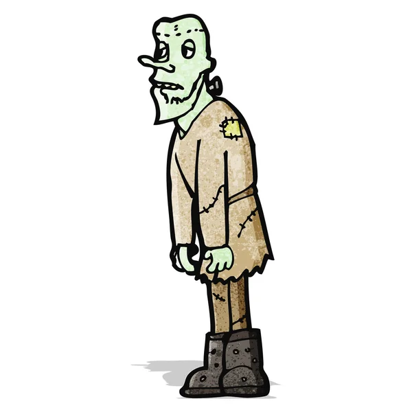 Dibujos animados monstruo de Frankenstein — Vector de stock