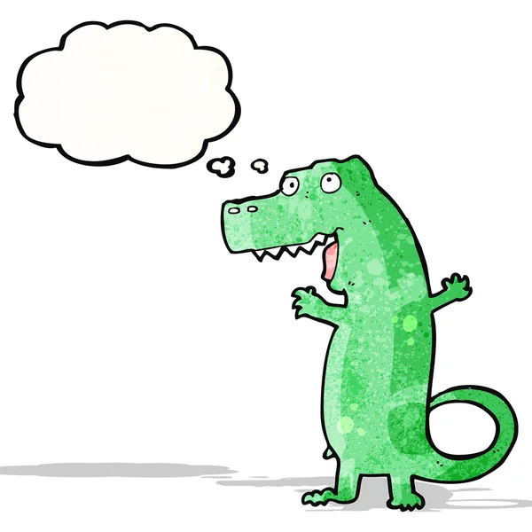 Dinosaurio de dibujos animados — Archivo Imágenes Vectoriales