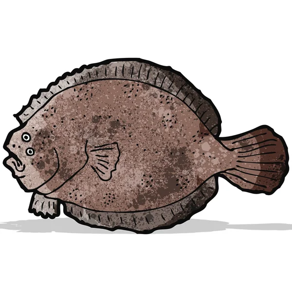 Flat fish illustration — Stock Vector