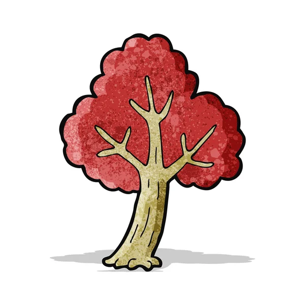 Cartoon-Baum — Stockvektor