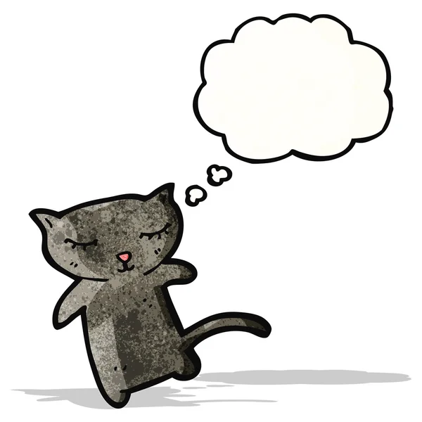 卡通黑猫 — 图库矢量图片