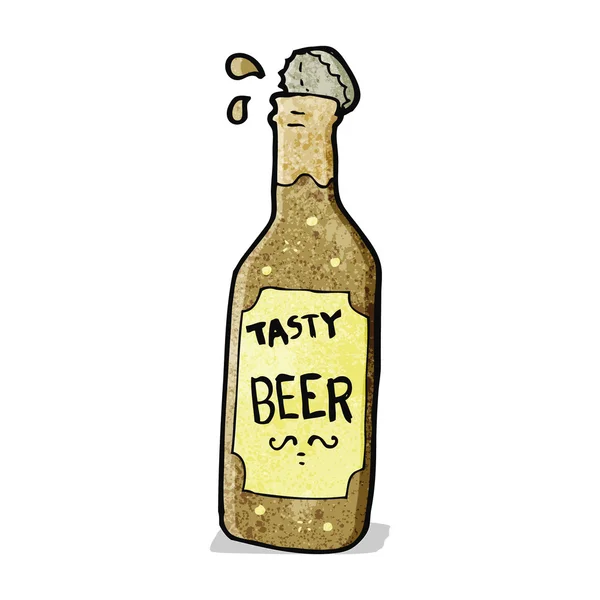 Savoureux dessin animé de bière — Image vectorielle